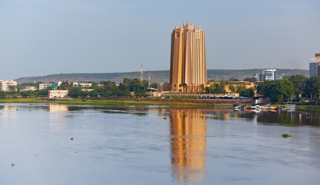 Mali,,Bamako,Â,July,08,,2018:,Panoramic,View,Of,Niger